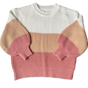 SHEIN Girl’s Multicolor Knit Sweater 5Y